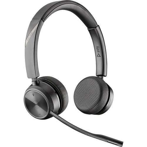 Thumbnail - HP Poly Savi 7220 Office On Ear Headset DECT Stereo Schwarz Noise Cancelling Headset, Lautstärkeregelung, Mikrofon-Stumm...