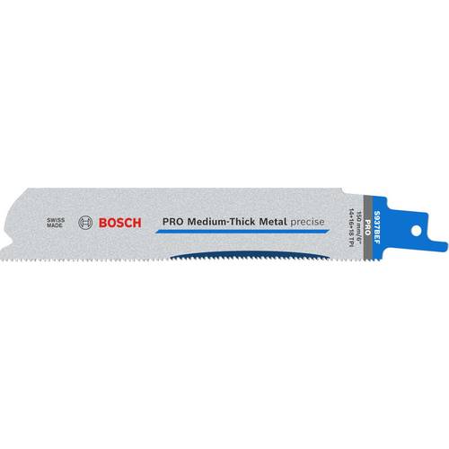 Thumbnail - Bosch Accessories 2608658991 PRO Medium-Thick Metal precise S937BEF Blatt, 1,1 x 25 x 150 mm, 5-tlg. 5 St.