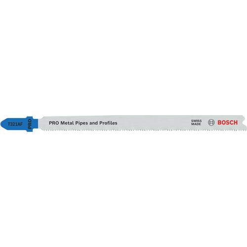 Bosch Accessories 2608655097 PRO Metal Pipes and Profiles T321AF Stichsägeblatt, 132 mm, 2-tlg. 2 St.