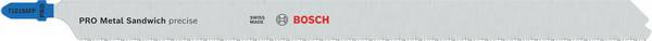 Bosch Accessories 2608655115 PRO Metal Sandwich T1018AFP Stichsägeblatt, 250 mm, 5-tlg. 5 St.