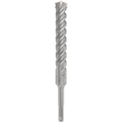 Metallbohrer mit spiralförmigen Rillen und SDS-plus-Schaft, geeignet für präzises Bohren in Beton und Mauerwerk.