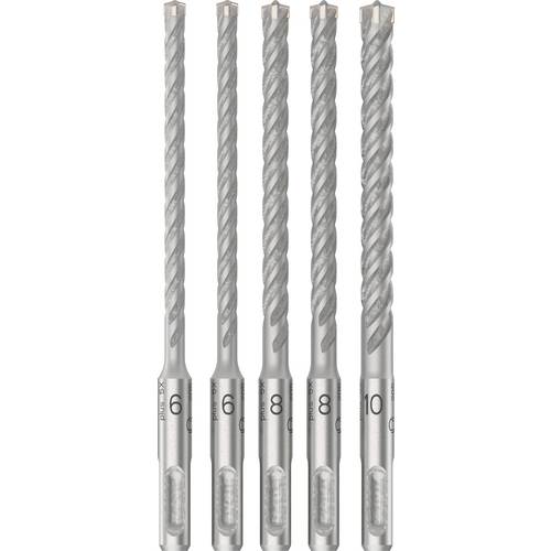 Bosch Accessories 2608833911 2608833911 Hammerbohrer-Set 6.0 mm, 6.0 mm, 8.0 mm, 8.0 mm, 10.0 mm 1 St.