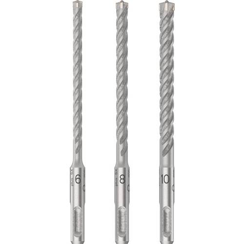 Bosch Accessories 2608833912 2608833912 Hammerbohrer-Set 6.0 mm, 8.0 mm, 10.0 mm 1 St.
