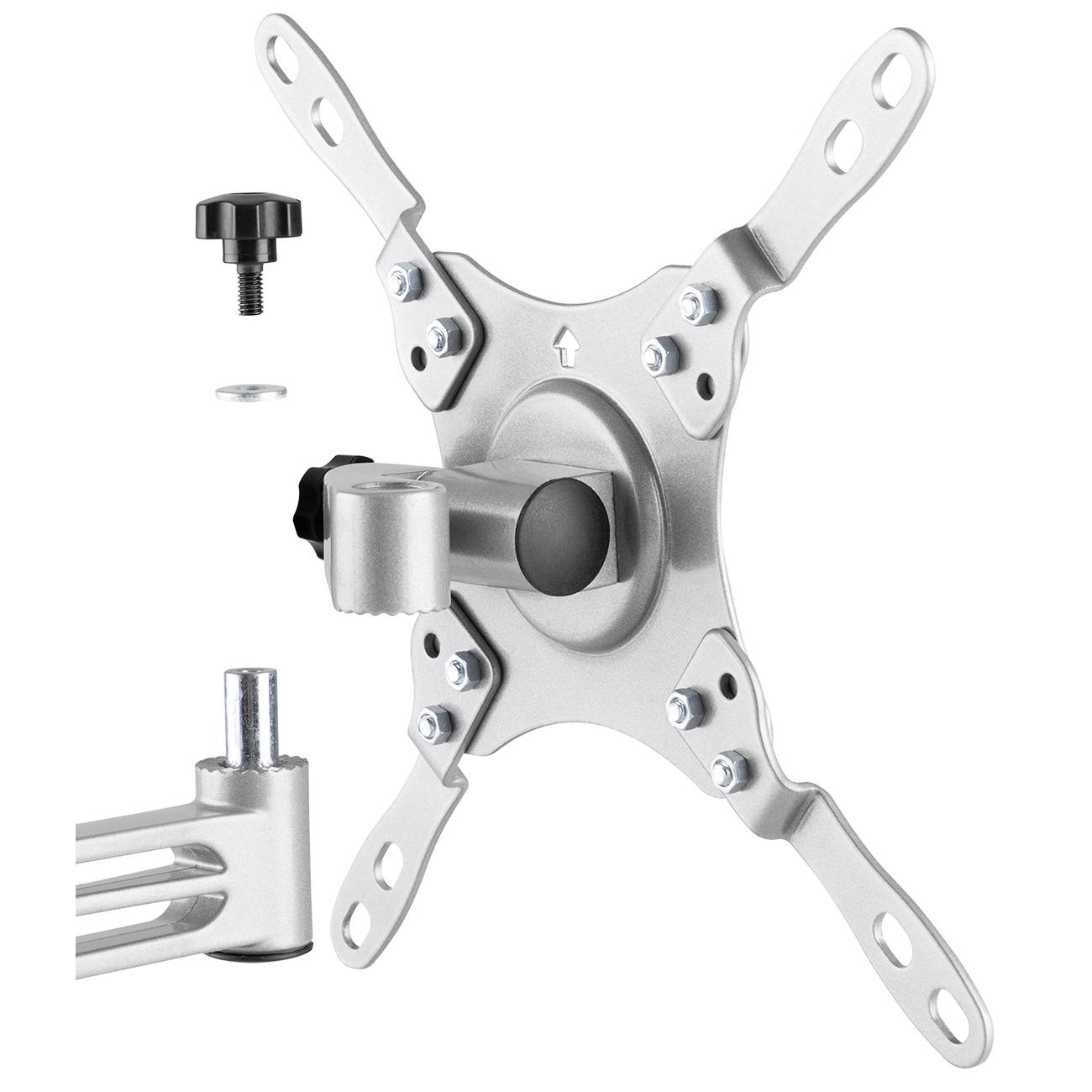 My Wall HC2-2L TV-Wandhalterung Integrierte Wasserwaage 33 cm (13") - 109,2 cm (43") Drehbar, Neigbar