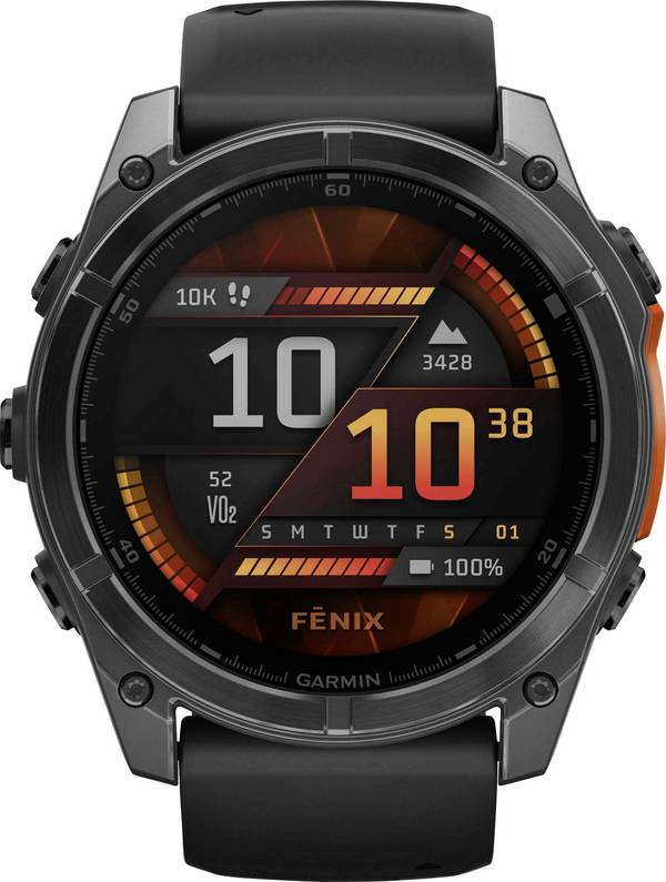 Garmin fenix 8 51mm Smartwatch Schwarz