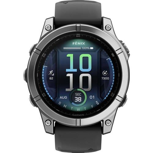 Garmin FENIX® E Smartwatch 47 mm Schwarz