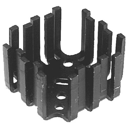 Fischer Elektronik FK201 SA-CB FK201 SA-CB Fingerkühlkörper 6 K/W (L x B x H) 45 x 45 x 25.4 mm TO-3, TO-66, SOT-9