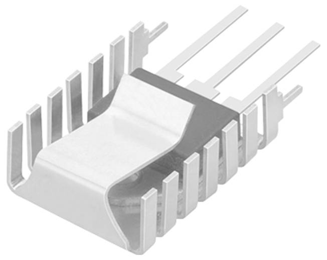 Fischer Elektronik FK 245 MI 247 V FK 245 MI 247 V Kühlkörper 13 K/W (L x B x H) 36.3 x 25.4 x 12.7 mm TO-218