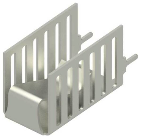 Fischer Elektronik FK 264 MI 220 V FK 264 MI 220 V Kühlkörper 20.4 K/W (L x B x H) 30 x 13 x 16 mm TO-220