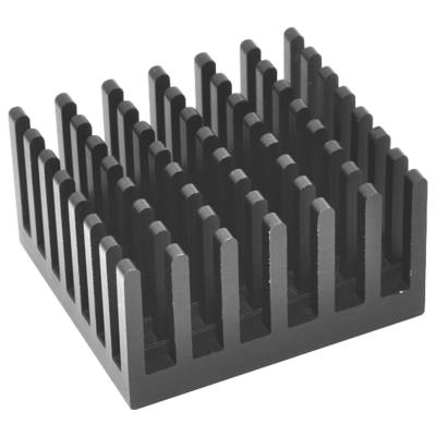 Fischer Elektronik ICK PGA 17 X17 ICK PGA 17 X17 Kühlkörper 9.8 K/W (L x B x H) 36 x 36 x 12.3 mm-0
