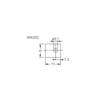 Fischer Elektronik WK032 WK032 Wärmeleitfolie selbstklebend 200 µm 0.9 W/mK (L x B) 42 mm x 29 mm