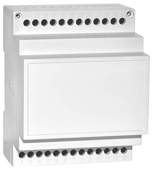 Elbag MR2/CB/GREY DIN-rail-behuizing 35 x 58 x 90 ABS 1 stuk(s) afbeelding