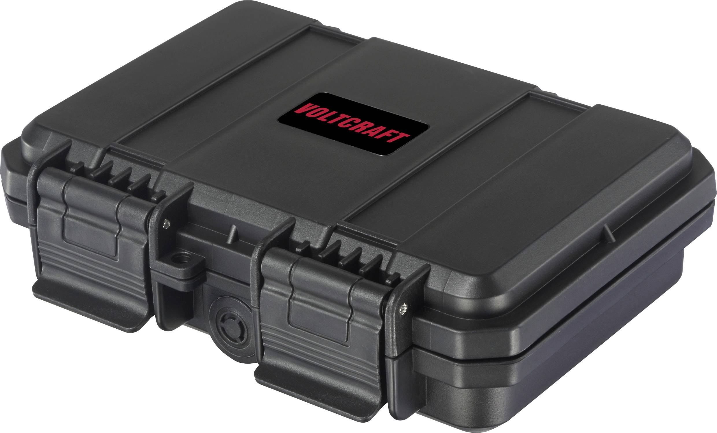 VOLTCRAFT Outdoor Akku-/Batteriekoffer 12x 9 V Block, CR-123A, CR 2, 18350 (L x B x H) 157 x 125.5 x 46 mm