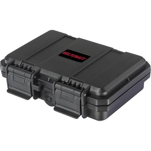 VOLTCRAFT Outdoor Akku-/Batteriekoffer 12x 9 V Block, CR-123A, CR 2, 18350 (L x B x H) 157 x 125.5 x 46 mm