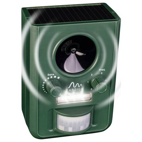 Gardigo Tiervertreiber Funktionsart Multifrequenz, LED-Licht, Solar 1 St.