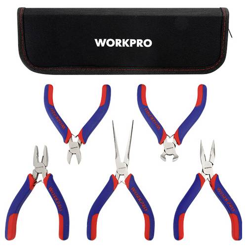 WorkPro WP201015 Universal Mini-Zangen Set 5teilig