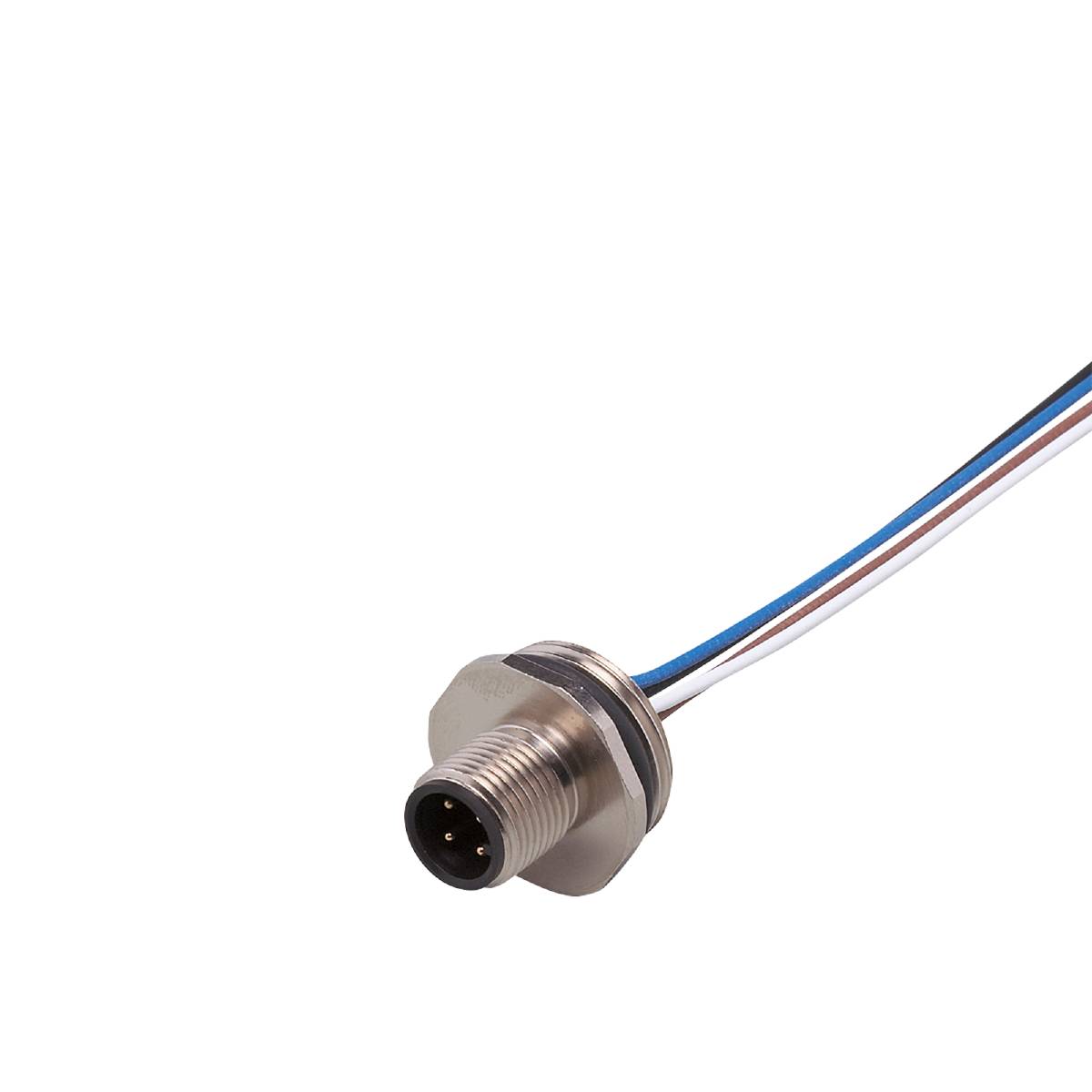 Thumbnail - ifm Electronic E11295 Einbaustecker Stecker, gerade 0.12 m Polzahl Sensoren: 4 1 St.