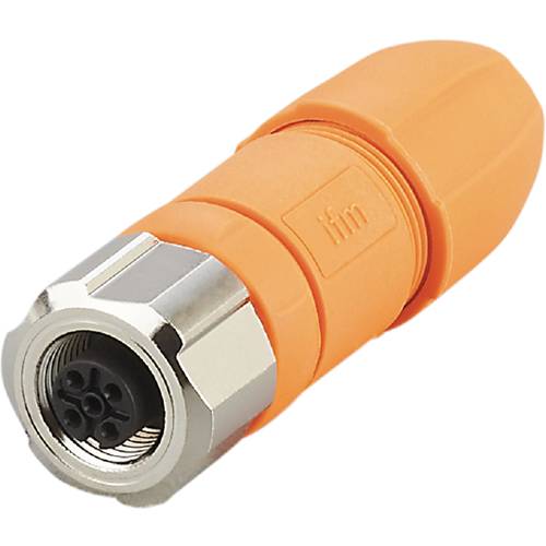 Thumbnail - ifm Electronic EVC810 Sensor-/Aktor-Steckverbinder, unkonfektioniert Buchse, gerade Polzahl Sensoren: 5 1 St. Package