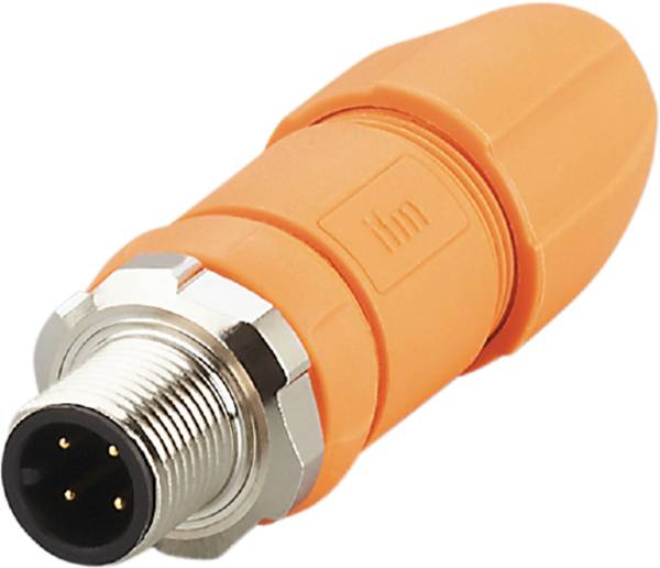 ifm Electronic EVC812 Sensor-/Aktor-Steckverbinder, unkonfektioniert M12 Stecker, gerade  Polzahl Sensoren: 4 1 St. Piece