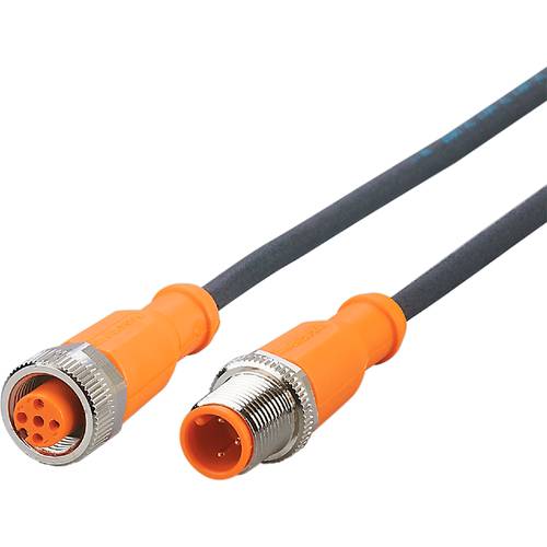 Thumbnail - ifm Electronic EVC040 Verbindungsleitung Stecker, gerade, Buchse, gerade 0.3 m Polzahl Sensoren: 3, 5 1 St.
