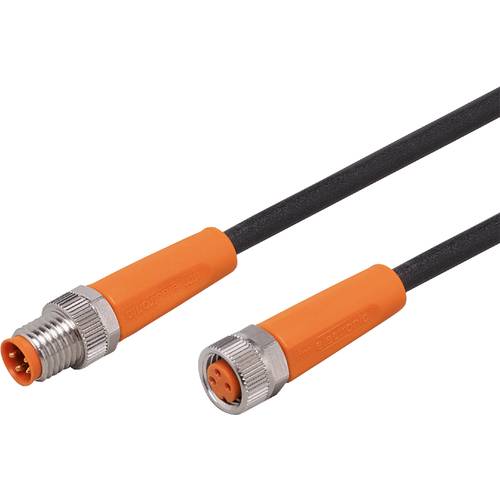 ifm Electronic EVC305 Verbindungsleitung Stecker, gerade, Buchse, gerade 0.3 m Polzahl Sensoren: 4, 3 1 St.