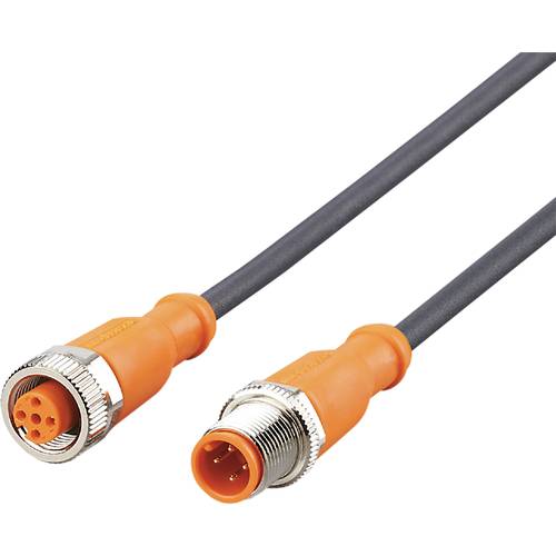 Thumbnail - ifm Electronic EVC011 Verbindungsleitung Stecker, gerade, Buchse, gerade 0.6 m Polzahl Sensoren: 4, 5 1 St.