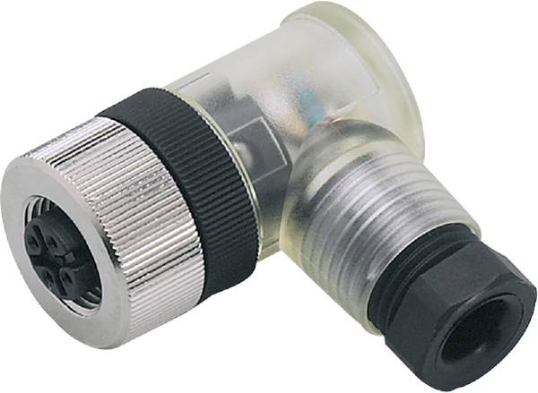 ifm Electronic E11510 Sensor-/Aktor-Steckverbinder, unkonfektioniert M12 Buchse, gewinkelt  Polzahl Sensoren: 4 1 St. Piece