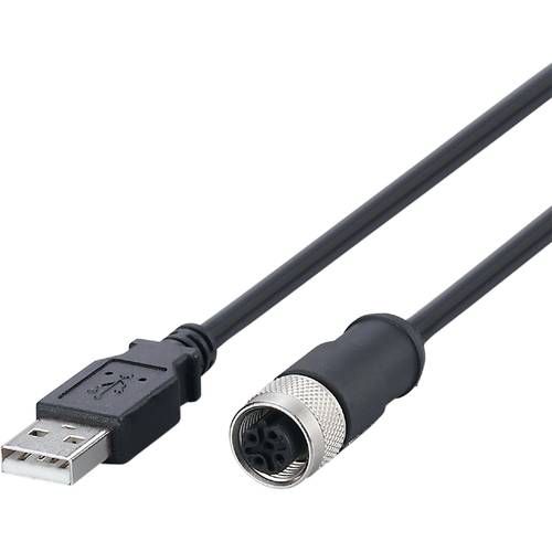 ifm Electronic E12689 Adapter-Kabel Stecker, gerade, Buchse, gerade 1 m Polzahl Sensoren: 4, 5 1 St.