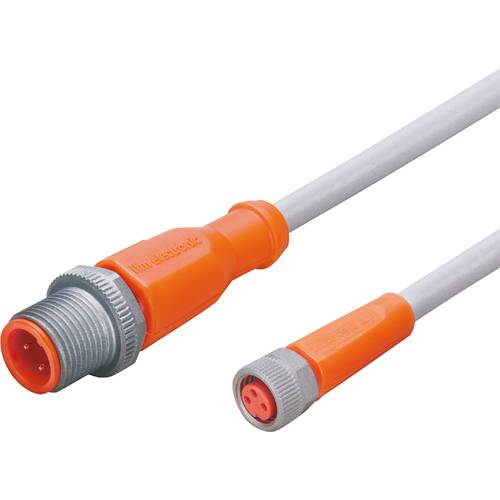 ifm Electronic EVW076 Verbindungsleitung Stecker, gerade, Buchse, gerade 0.3 m Polzahl Sensoren: 3, 3 1 St.