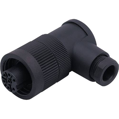 ifm Electronic E1004A Sensor-/Aktor-Steckverbinder, unkonfektioniert Buchse, gewinkelt Polzahl Sensoren: 7 1 St.