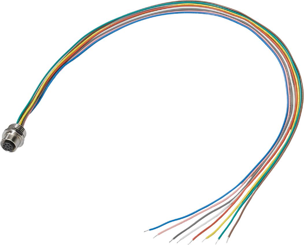 ifm Electronic E11601 Sensor/Aktor Einbaubuchse Buchse, gerade 0.5 m Polzahl Sensoren: 8 1 St.