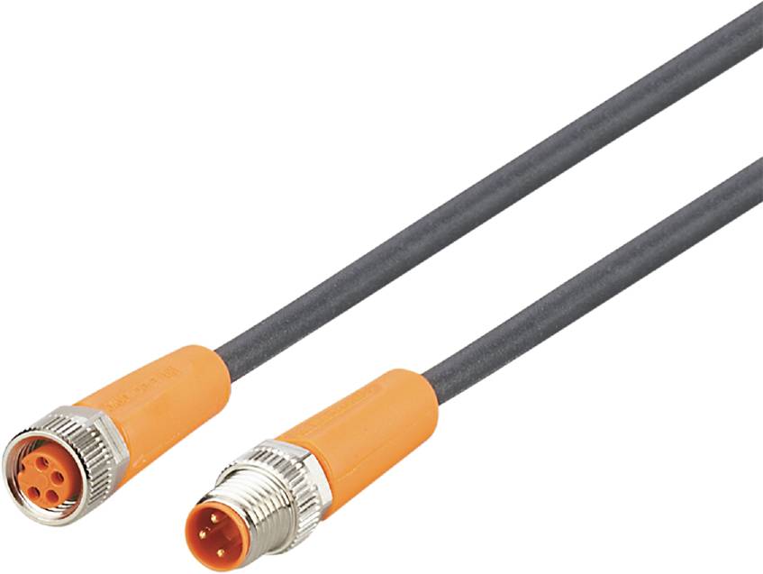 ifm Electronic EVC697 Verbindungsleitung Stecker, gerade, Buchse, gerade 3.5 m Polzahl Sensoren: 3, 4 1 St.