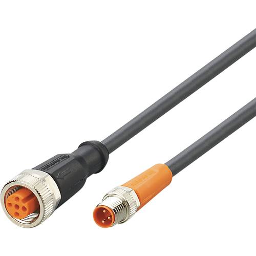 ifm Electronic EVC676 Verbindungsleitung Stecker, gerade, Buchse, gerade 0.3 m Polzahl Sensoren: 3, 5 1 St.