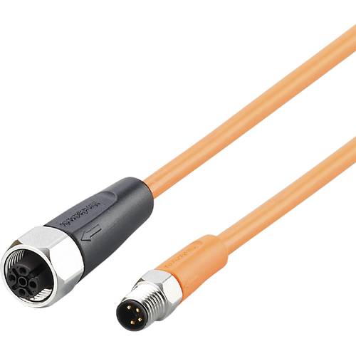 ifm Electronic EVT467 Verbindungsleitung Stecker, gerade, Buchse, gerade 0.3 m Polzahl Sensoren: 3, 5 1 St.