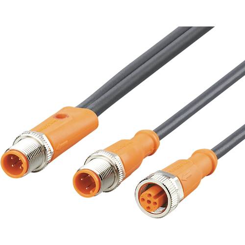 ifm Electronic EVC862 Verbindungsleitung Stecker, gerade, Buchse, gerade 0.5 m Polzahl Sensoren: 3, 5 1 St.