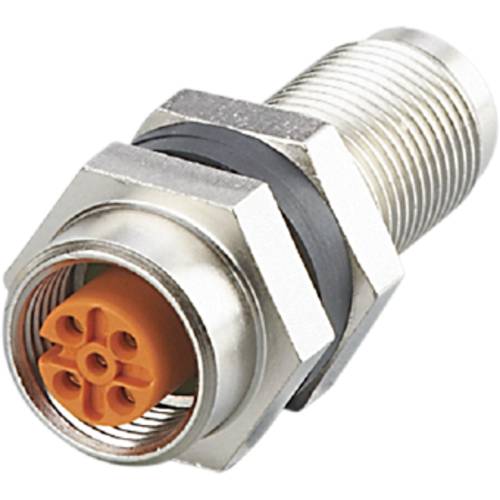 ifm Electronic E73009 Wanddurchführung Stecker, gerade, Buchse, gerade Polzahl Sensoren: 5, 5 1 St.