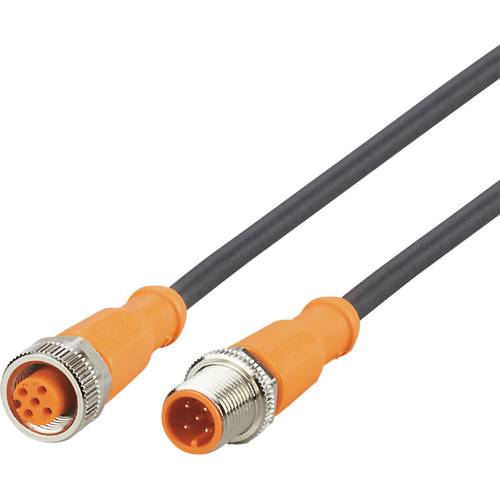 Thumbnail - ifm Electronic EVC055 Verbindungsleitung Stecker, gerade, Buchse, gerade 0.3 m Polzahl Sensoren: 5, 5 1 St.