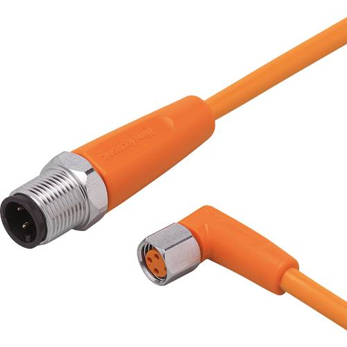Thumbnail - ifm Electronic EVT244 Verbindungsleitung Stecker, gerade, Buchse, gewinkelt 1 m Polzahl Sensoren: 3, 3 1 St.
