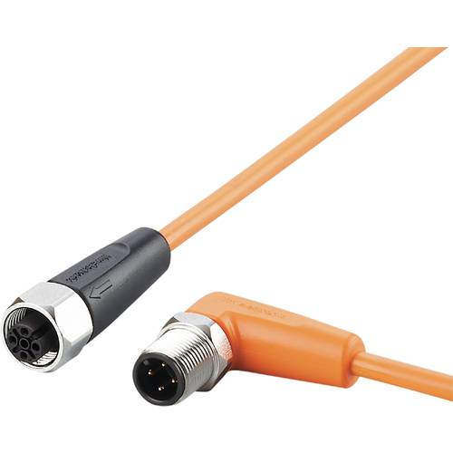 ifm Electronic EVT470 Verbindungsleitung Stecker, gewinkelt, Buchse, gerade 0.3 m Polzahl Sensoren: 4, 5 1 St.