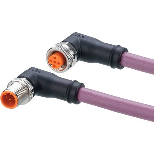 ifm Electronic EVCA53 Verbindungsleitung Stecker, gewinkelt, Buchse, gewinkelt 0.3 m Polzahl Sensoren: 5, 5 1 St.