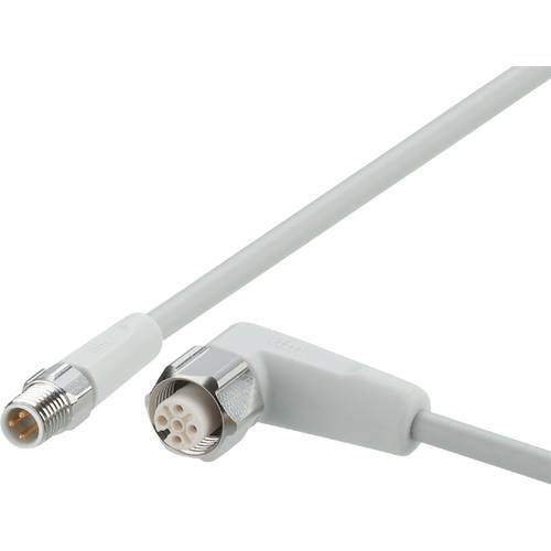 Thumbnail - ifm Electronic EVF265 Verbindungsleitung Stecker, gerade, Buchse, gewinkelt 0.3 m Polzahl Sensoren: 3, 5 1 St.