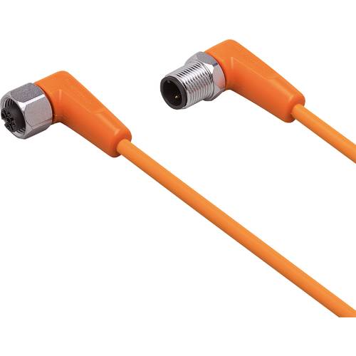 ifm Electronic EVT113 Verbindungsleitung Stecker, gewinkelt, Buchse, gewinkelt 5 m Polzahl Sensoren: 3, 5 1 St.