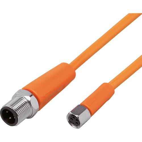 ifm Electronic EVT250 Verbindungsleitung Stecker, gerade, Buchse, gerade 1 m Polzahl Sensoren: 4, 4 1 St.