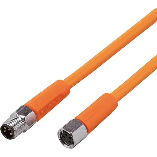 ifm Electronic EVT180 Verbindungsleitung Stecker, gerade, Buchse, gerade 1 m Polzahl Sensoren: 4, 4 1 St.