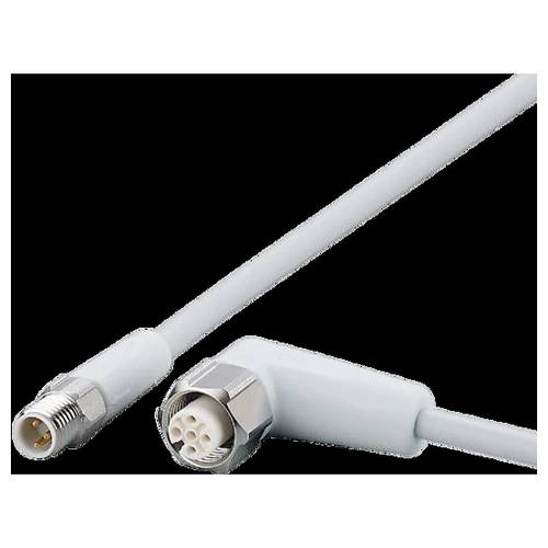 Thumbnail - ifm Electronic EVF268 Verbindungsleitung Stecker, gerade, Buchse, gewinkelt 2.0 m Polzahl Sensoren: 3, 5 1 St.