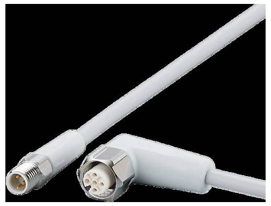 ifm Electronic EVF269 Verbindungsleitung Stecker, gerade, Buchse, gewinkelt 5.0 m Polzahl Sensoren: 3, 5 1 St.