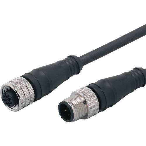 ifm Electronic E12281 Verbindungsleitung Stecker, gerade, Buchse, gerade 2 m Polzahl Sensoren: 8, 8 1 St.