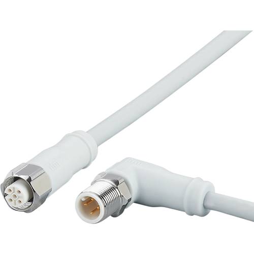 ifm Electronic EVF505 Verbindungsleitung Stecker, gewinkelt, Buchse, gerade 0.5 m Polzahl Sensoren: 4, 5 1 St.