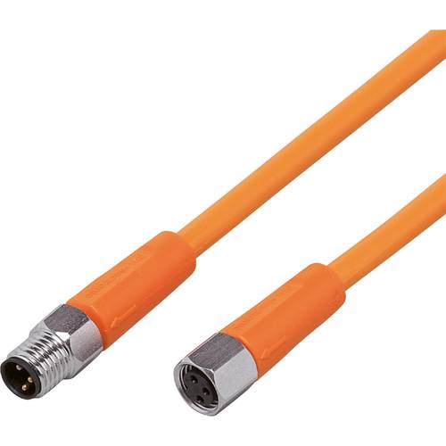 ifm Electronic EVT147 Verbindungsleitung Stecker, gerade, Buchse, gerade 10 m Polzahl Sensoren: 3, 3 1 St.