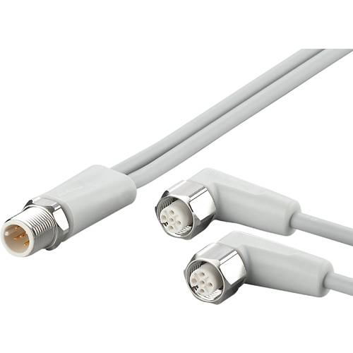 ifm Electronic EVF332 Verbindungsleitung Stecker, gerade, Buchse, gewinkelt 1 m Polzahl Sensoren: 5, 5 1 St.